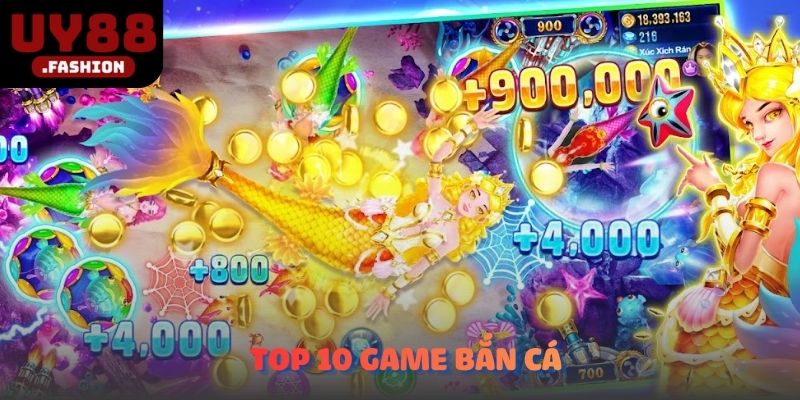 Top 10 game bắn cá