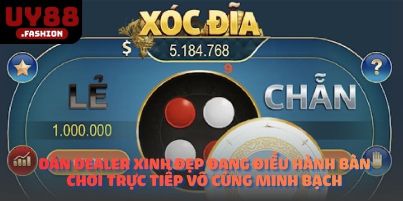 Dàn Dealer xinh đẹp đang điều hành bàn chơi trực tiếp vô cùng minh bạch